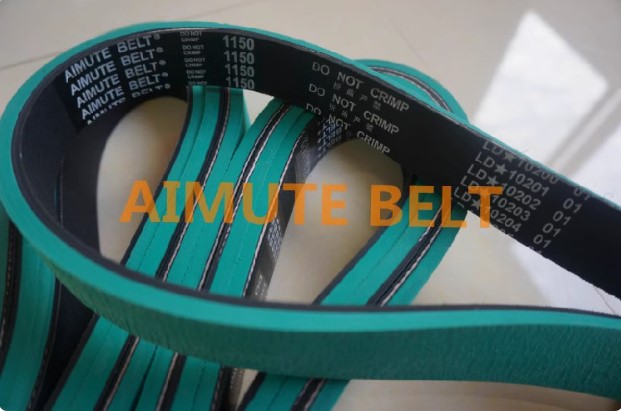 Dây Đai Dẹt Cao Su Xanh